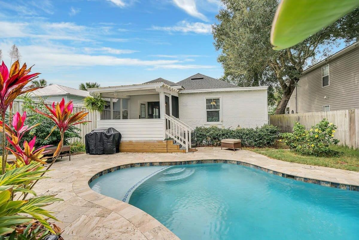 Charming Cottage W Pool, Walkable To Downtown St. Augustine Eksteriør bilde