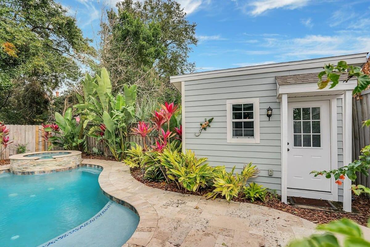 Charming Cottage W Pool, Walkable To Downtown St. Augustine Eksteriør bilde